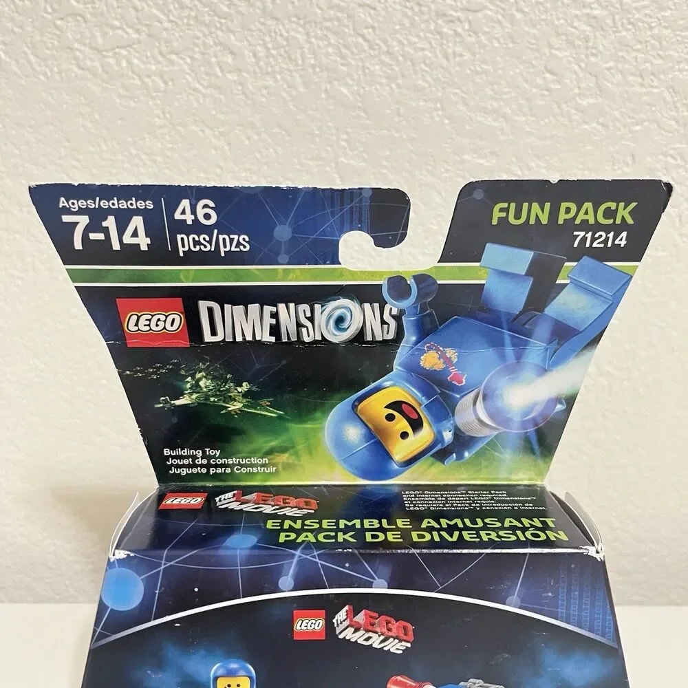 Lego Dimensions The Lego Movie Benny's Spaceship Fun Pack 3 in 1 71214 SEALED